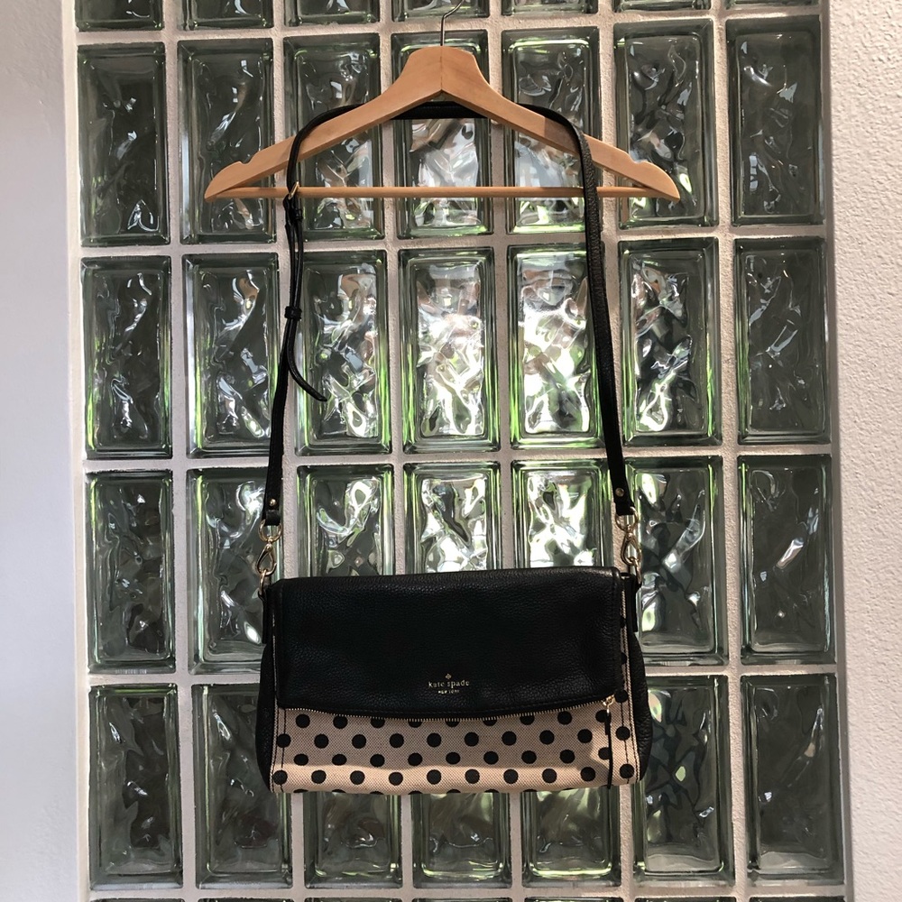 Kate spade ♠️ polka dot crossbody bag